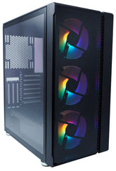 Gabinete Gaming Tokyo, Evotec Ev-1021, 3 Ventiladores Incluidos , Usb 3.0